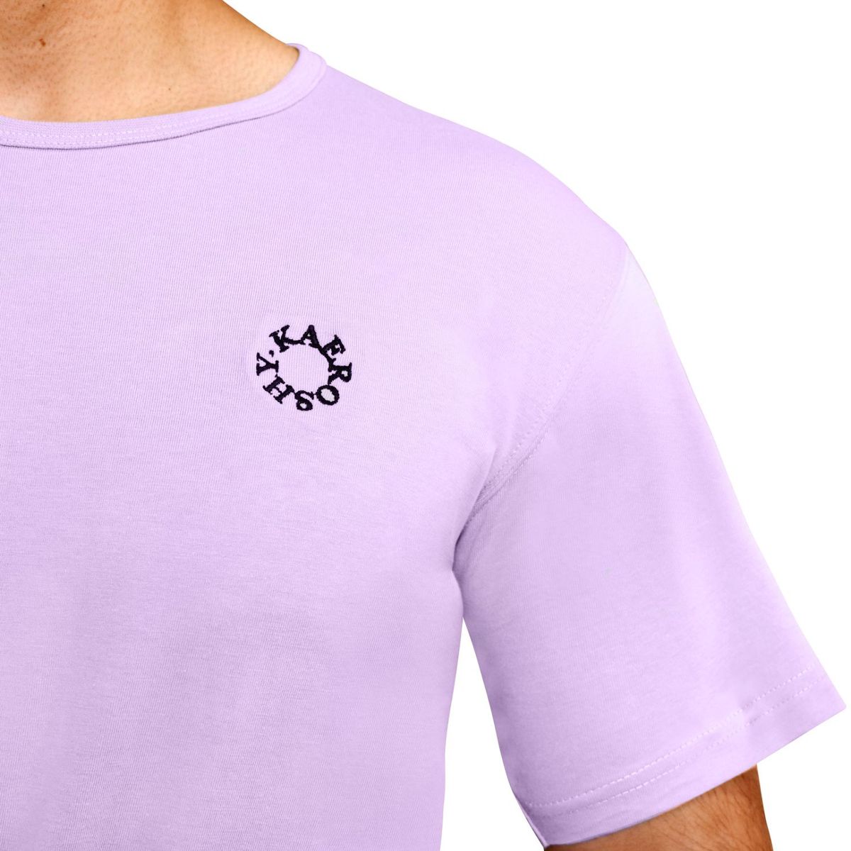 KAEROSHY - Polo Kaeroshy Oversize de Algodón Pima - Lila