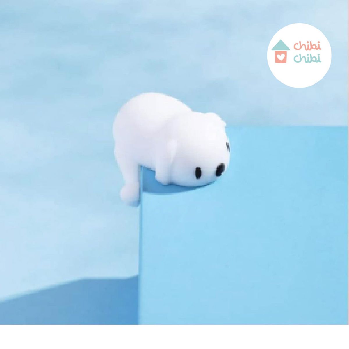 CHIBI CHIBI - Protector de esquinas perrito - Blanco