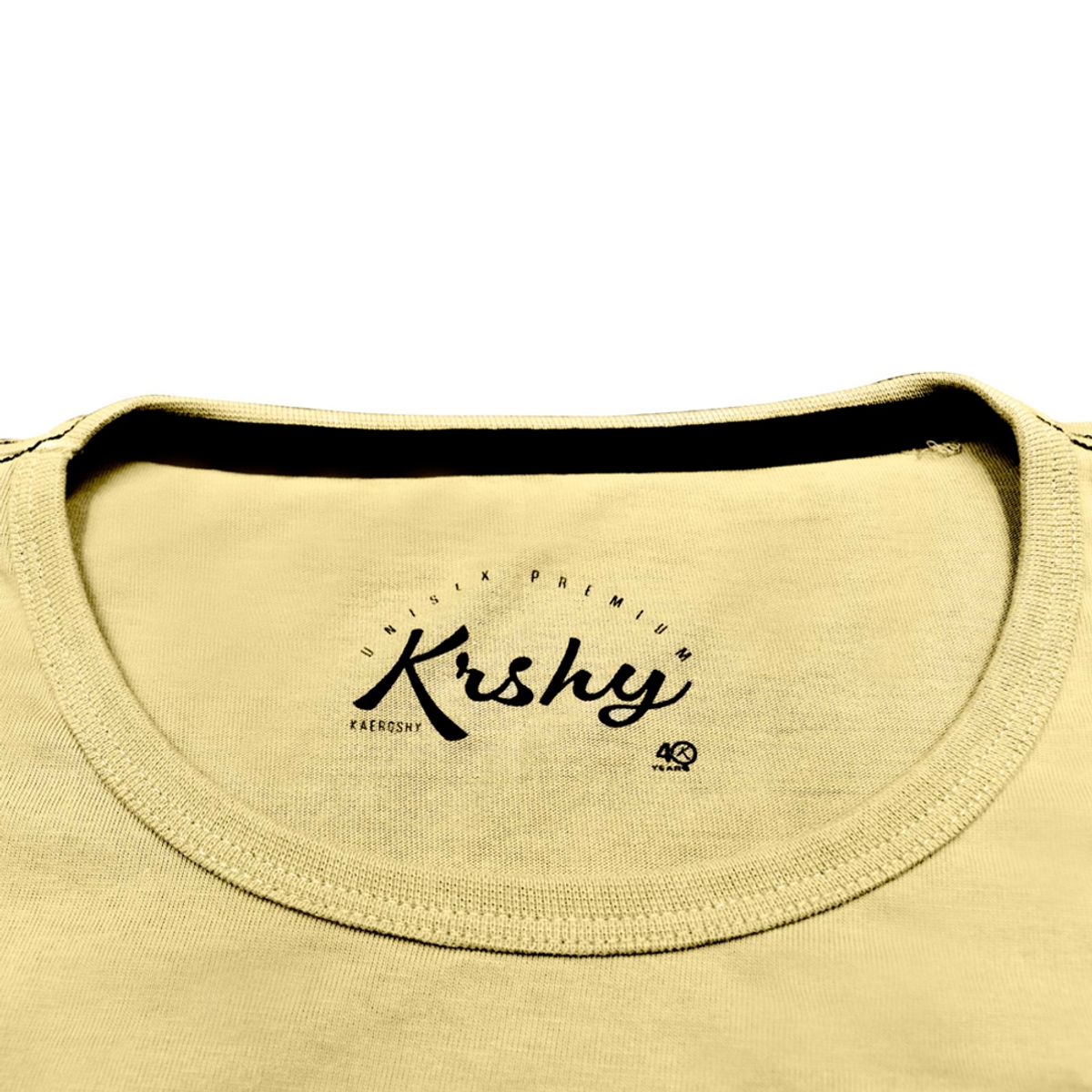 KAEROSHY - Polo Kaeroshy Oversize de Algodón Pima - Amarillo