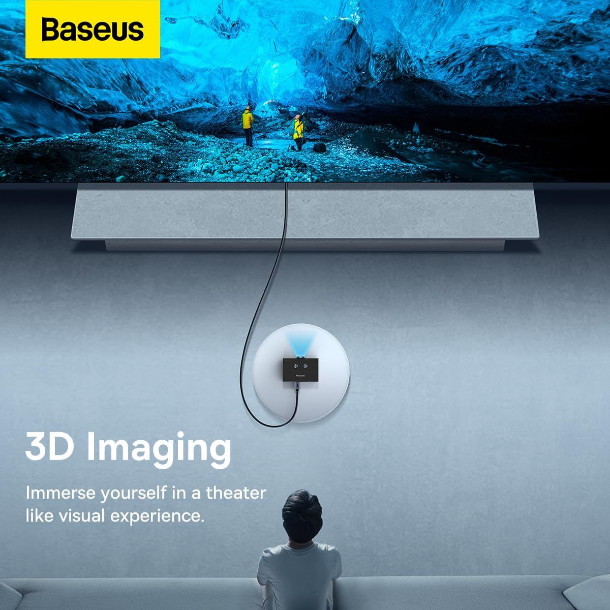 BASEUS - Cable HDMI a HDMI Baseus 4K 2 metros