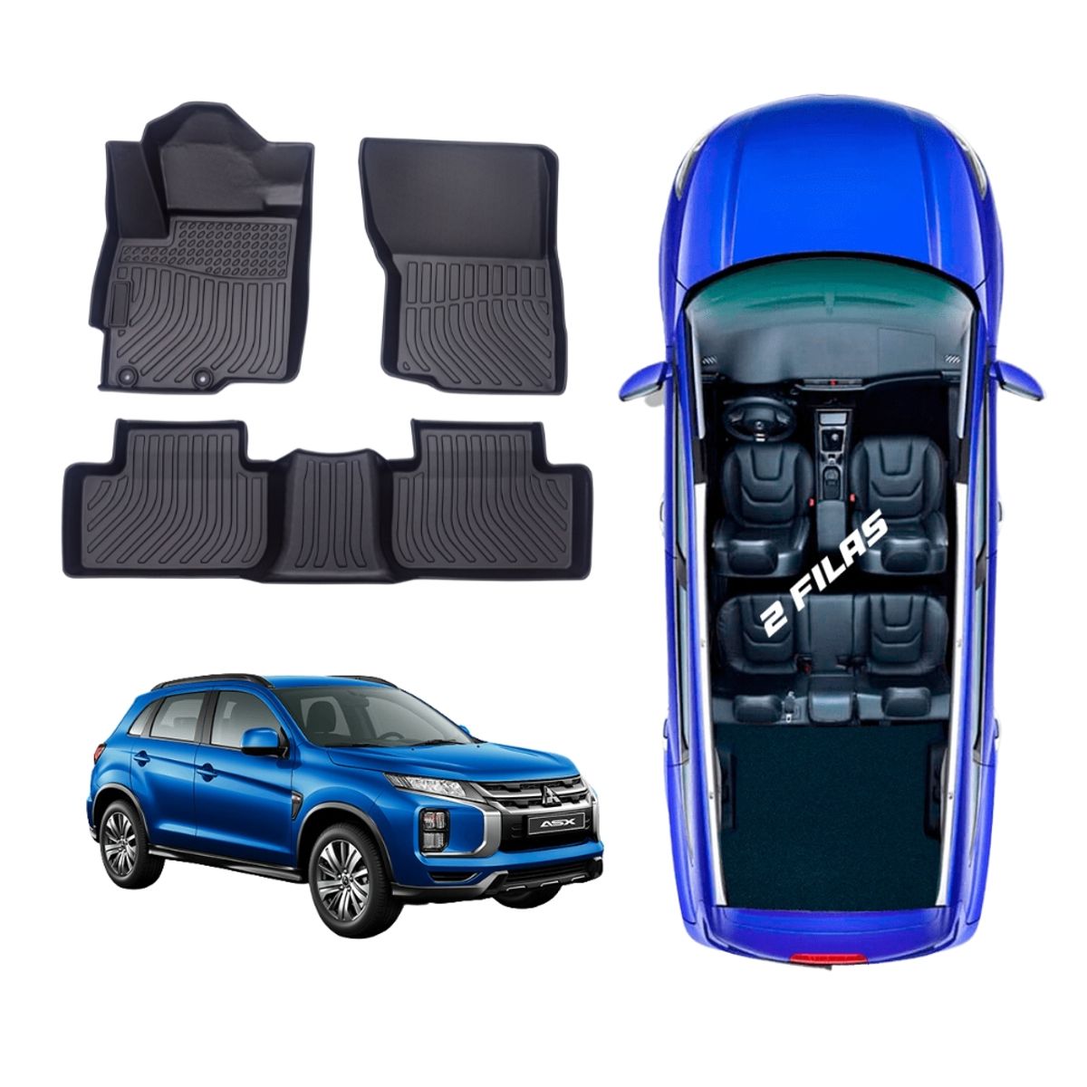 GENERICO - PISO TPE 5D MITSUBISHI ASX 2015-2022