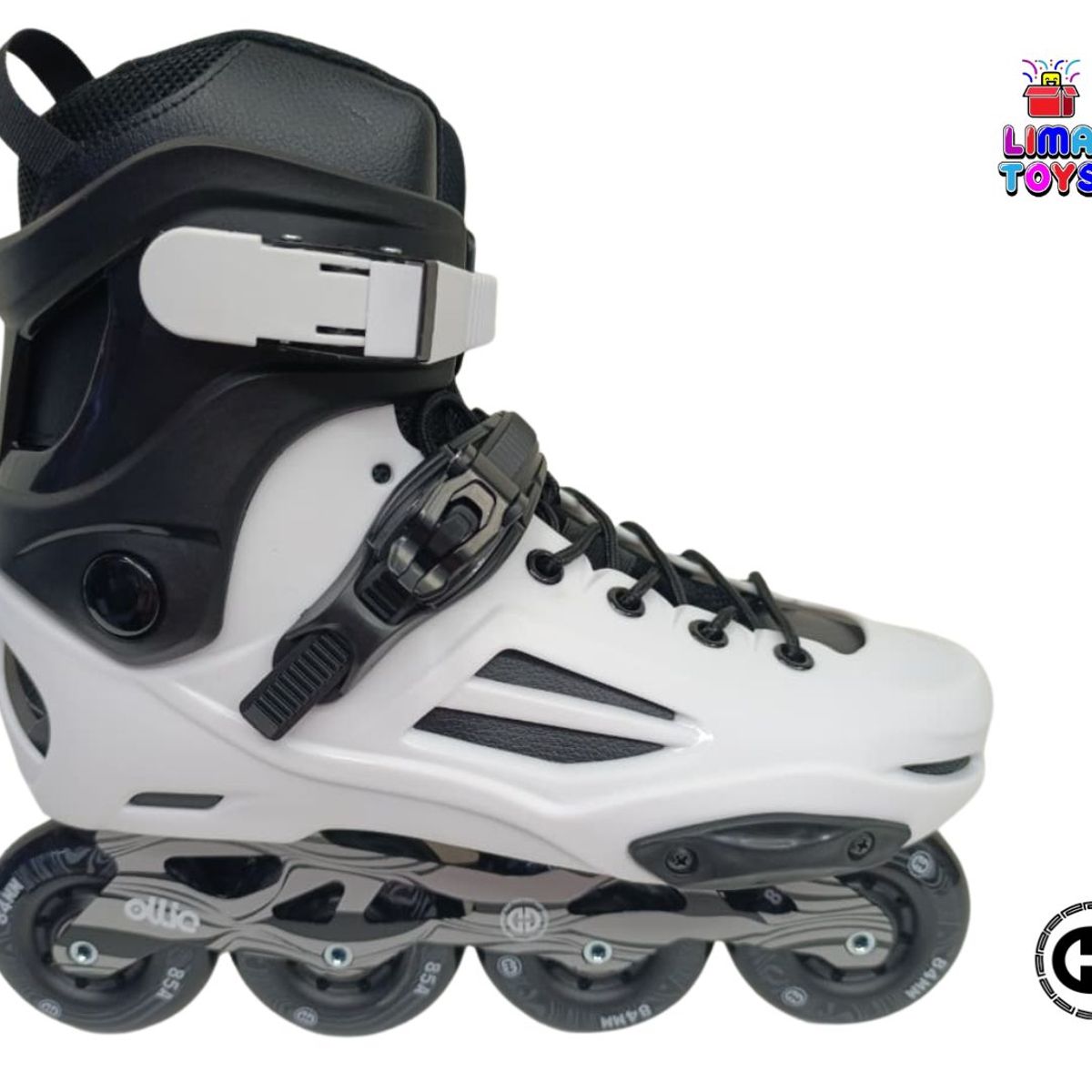 OLLIE - PATINES EN LINEA SEMIPROFESIONAL OLLIE TALLA FIJA 40-41 BLANCO