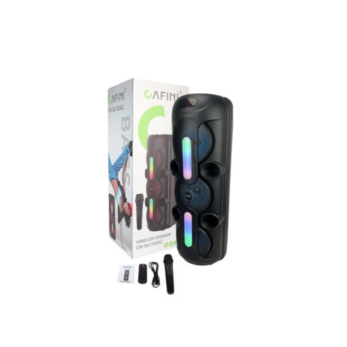 CAFINI - PARLANTE PORTATIL CAFINI CN-S6750AC