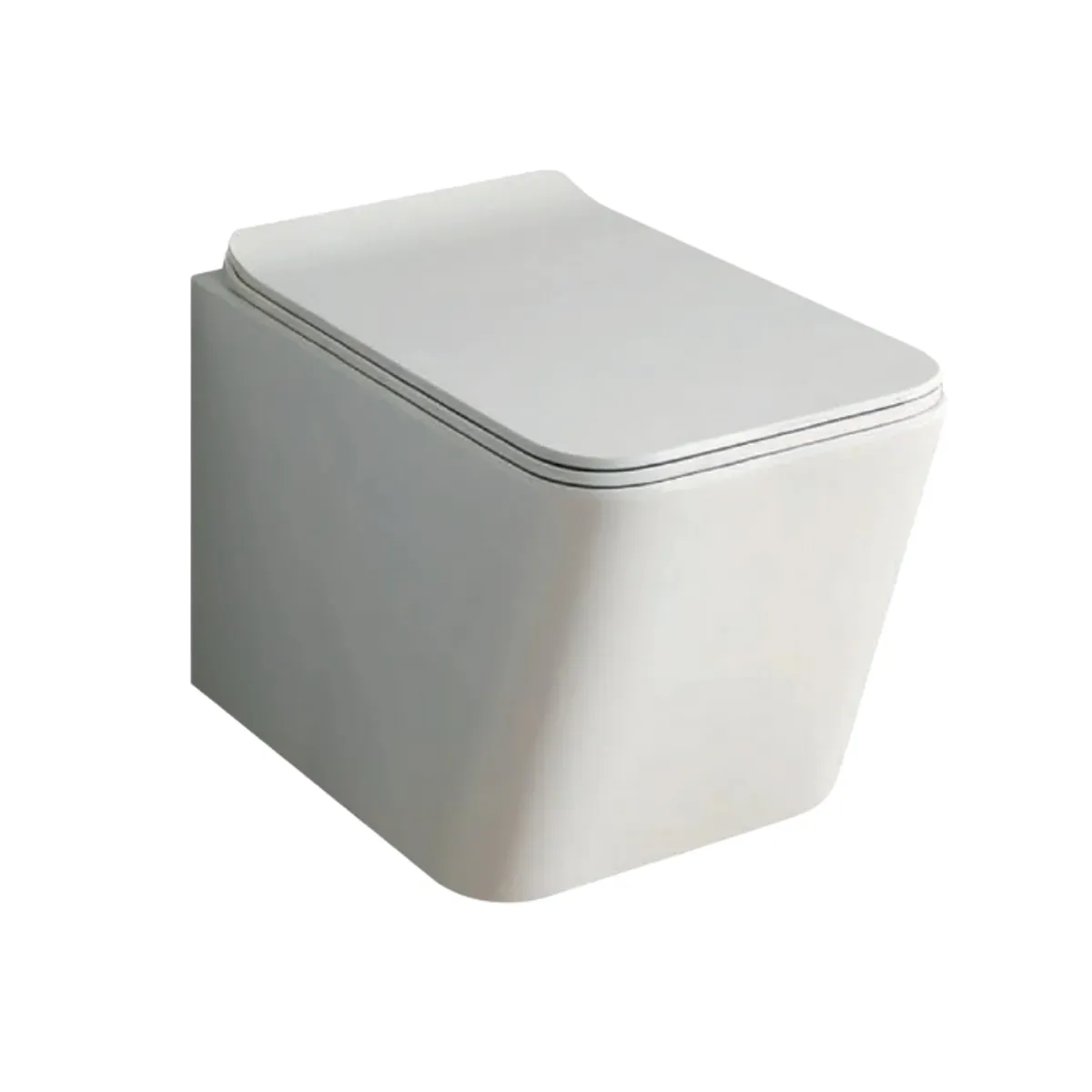 FRATELLI - INODORO FLOTANTE ASIENTO SOLO LUNA CUADRADA BLANCO