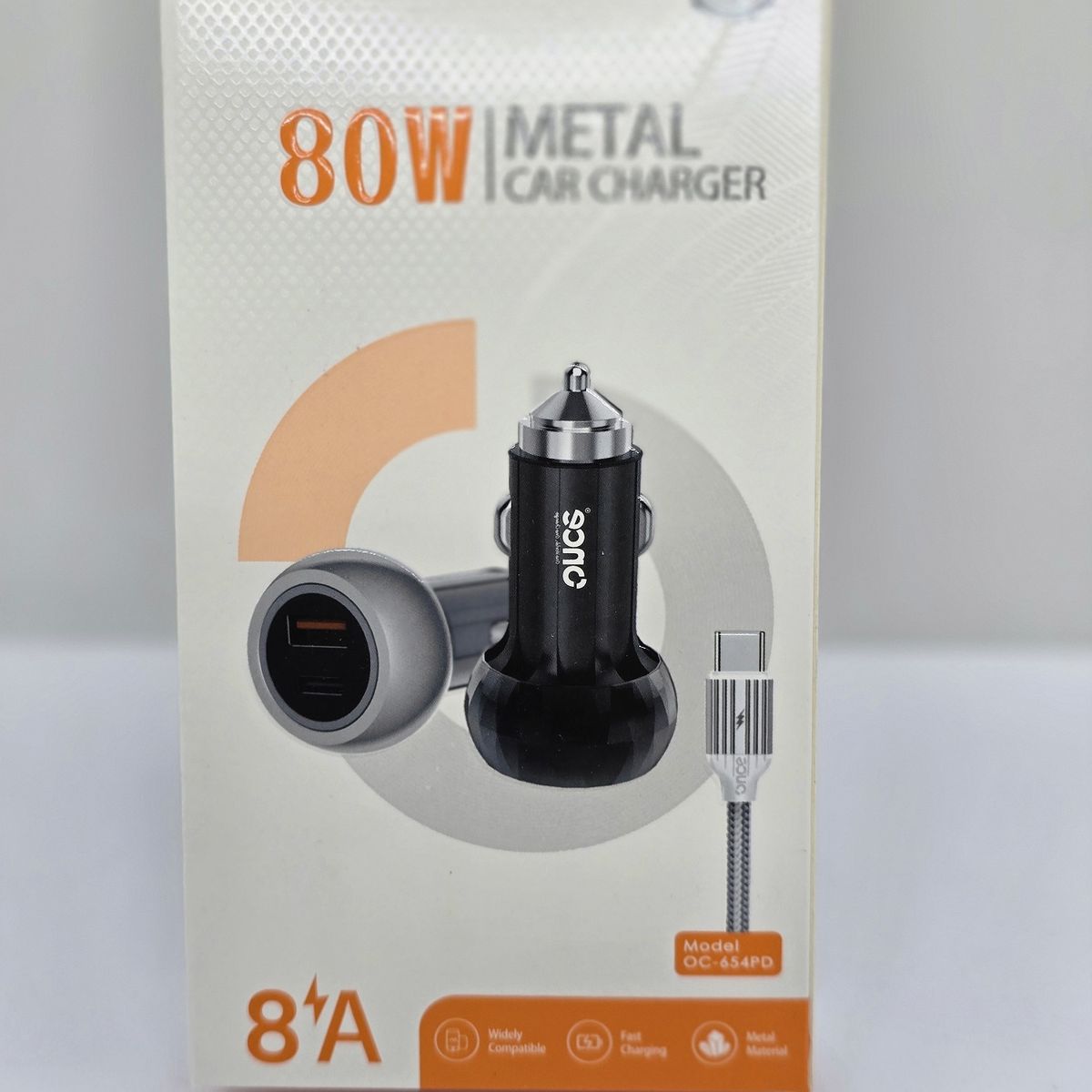 GENERICO - CARGADOR PARA CARRO ONCE  TIPO  PD/PD 80W  8A