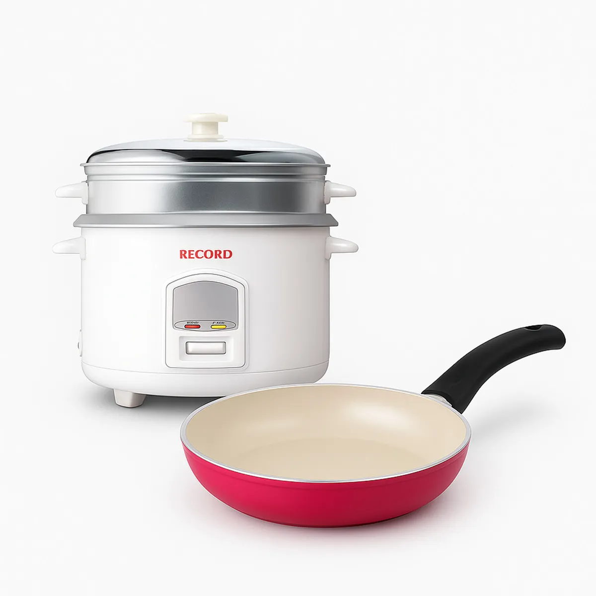 RECORD - Combo Duo Record Sartén Cerámica + Arrocera 2.5 Lt