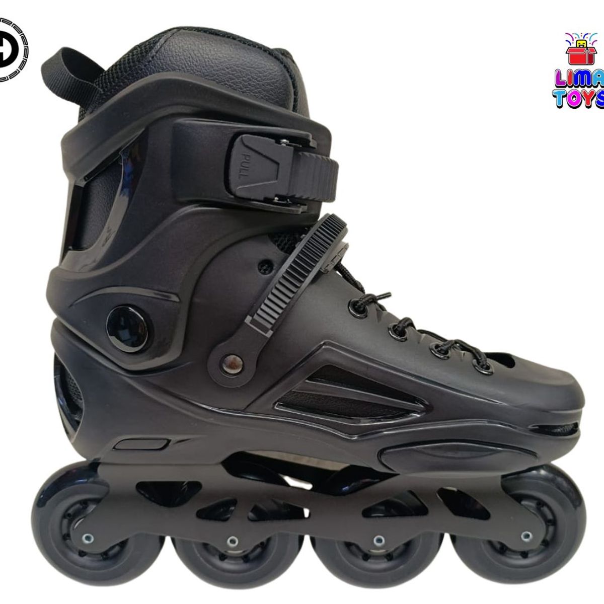 OLLIE - PATINES EN LINEA SEMIPROFESIONAL OLLIE TALLA FIJA 44-45 NEGRO