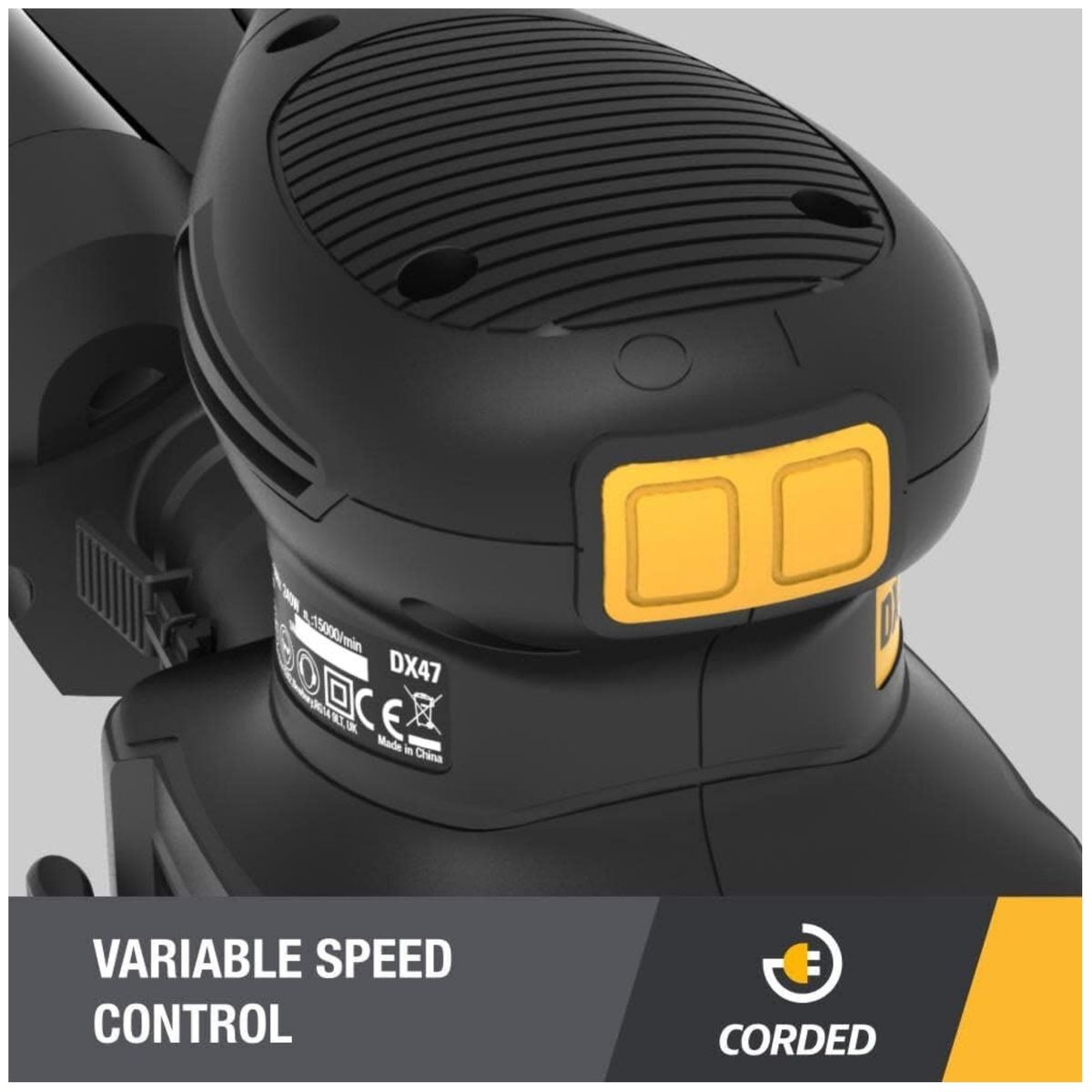CAT - Lijadora orbital, profesional,  240W CAT
