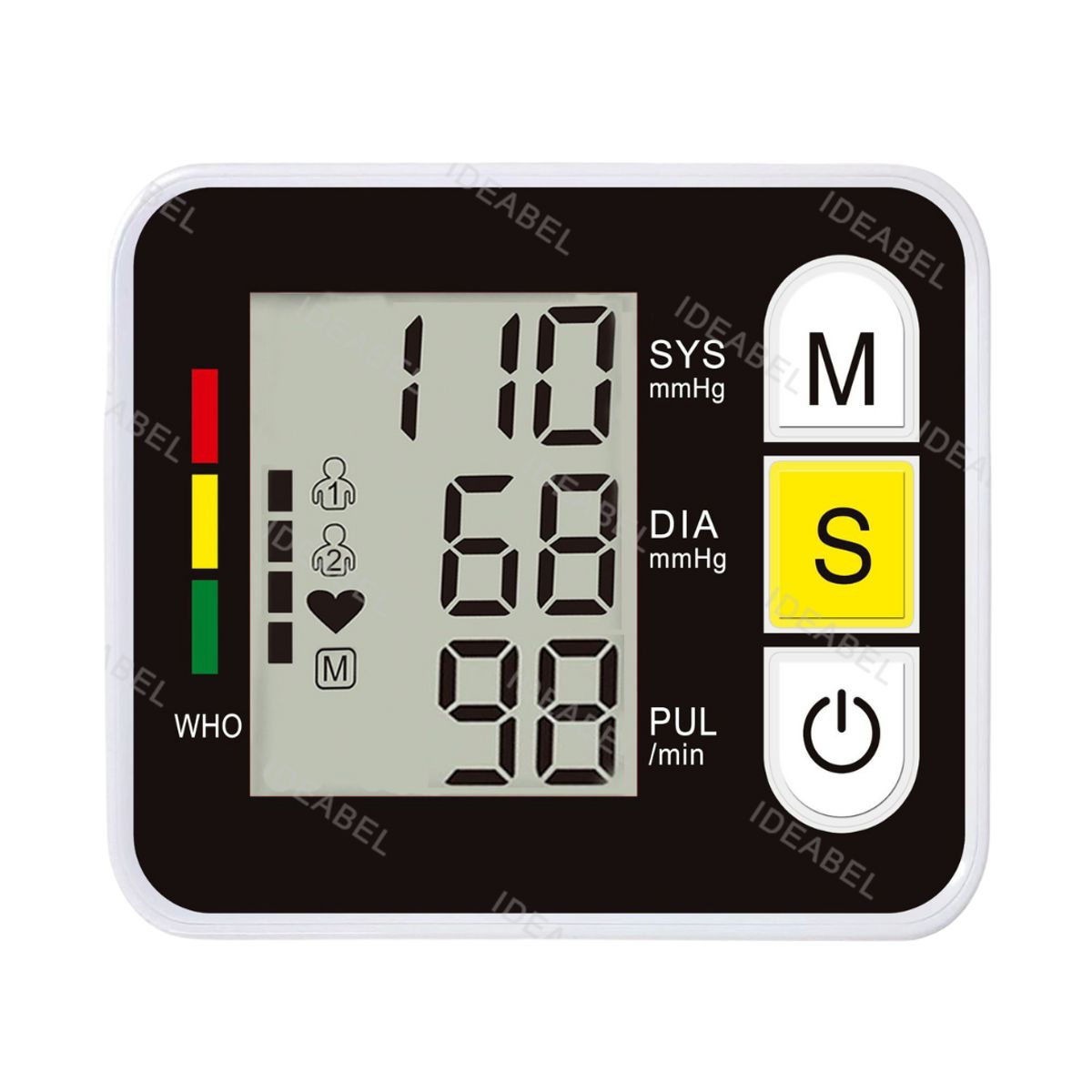 GENERICO - Tensiómetro Muñeca BK-603 Wrist Type