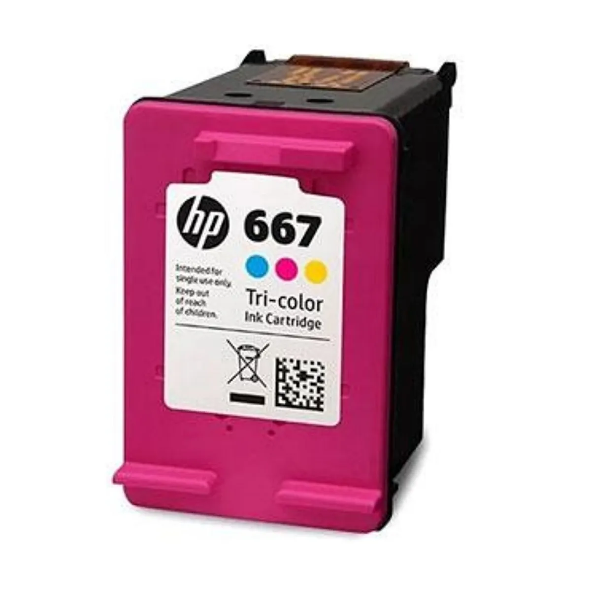 HP - TINTA HP 667 TRICOLOR 3YM78AL