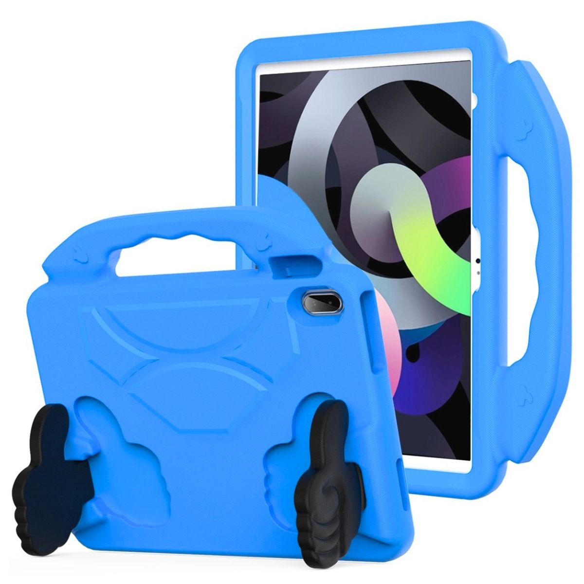 GENERICO - Funda Protector Goma Eva Antigolpe Para iPad A16 11th / 10 th Generación - Celeste