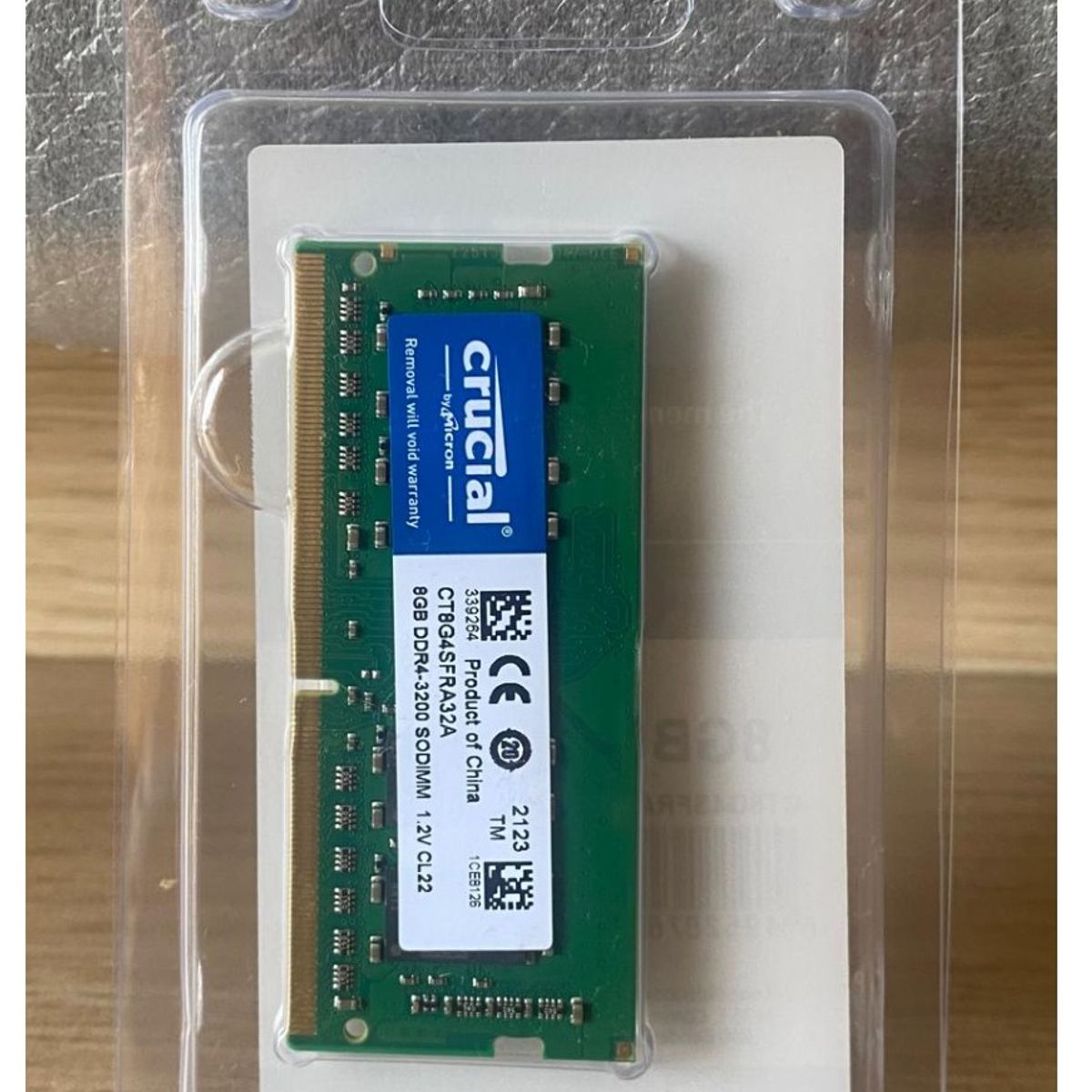 CRUCIAL - Crucial Memoria de laptop RAM 8GB DDR4 3200MHz