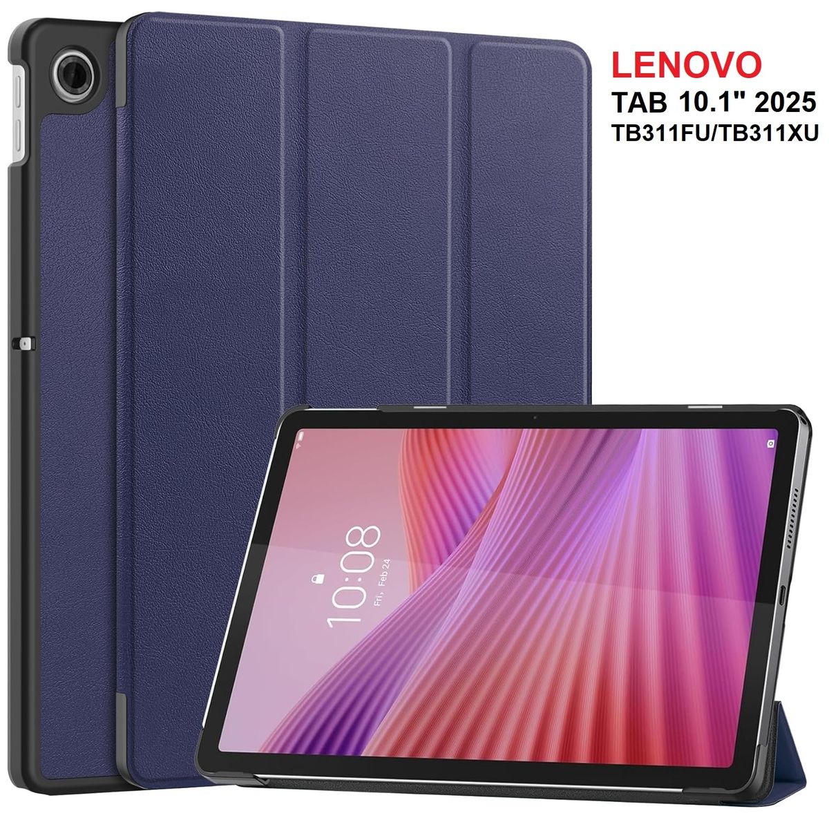 GENERICO - Funda Imantado para Lenovo Tab 10.1 2025 TB311FU TB311XU Smart Case