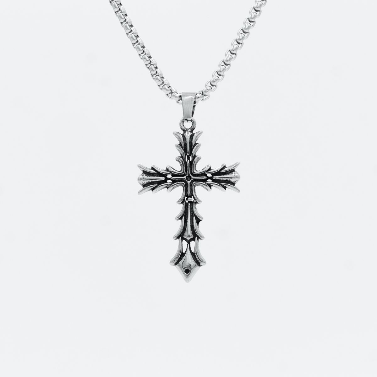 GENERICO - Collar Rhombus acero inoxidable 60cm