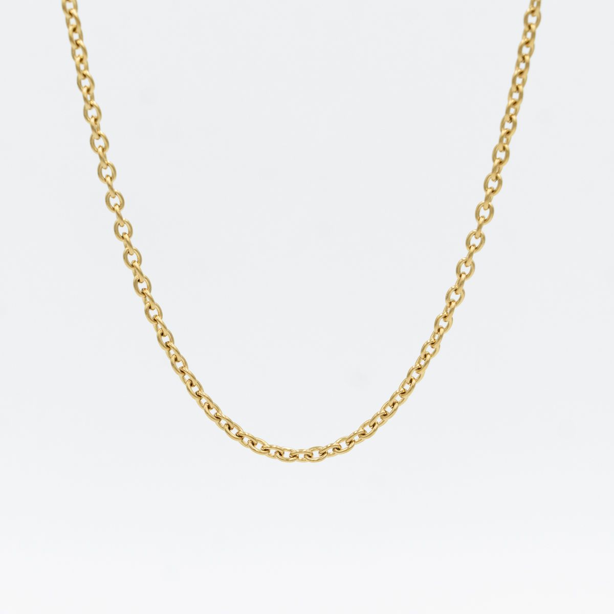 GENERICO - Cadena Collar microOnda Acero Inoxidable 60cm