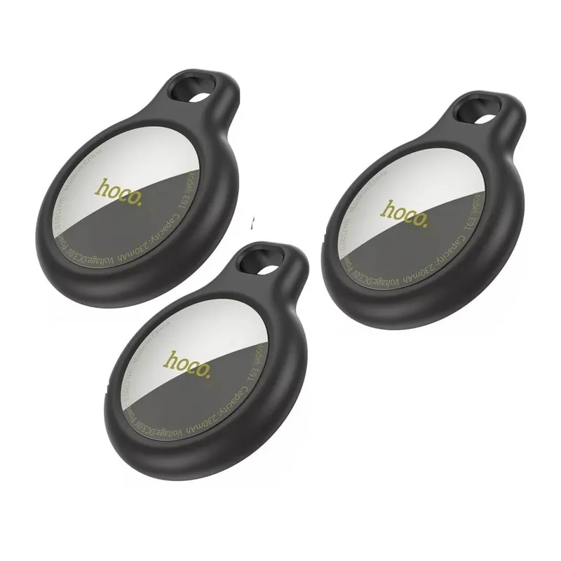 HOCO - PACK 3 LOCALIZADORES RASTREADOR GPS PARA MALETA MASCOTA HOCO TAG E91