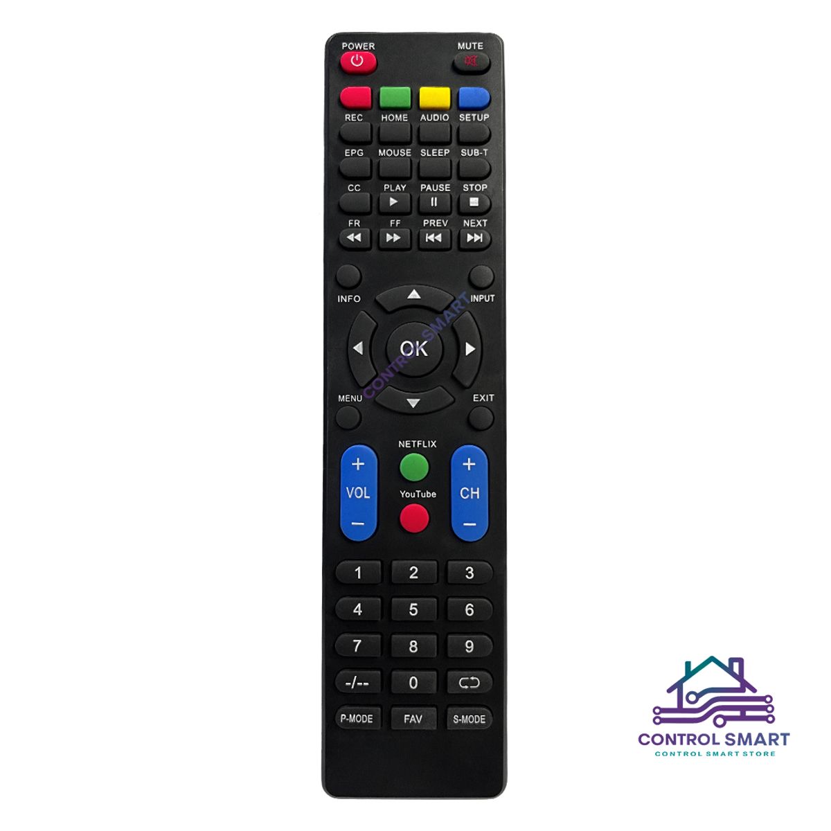 GENERICO - Control Remoto Compatible Para Smart Tv Daewoo