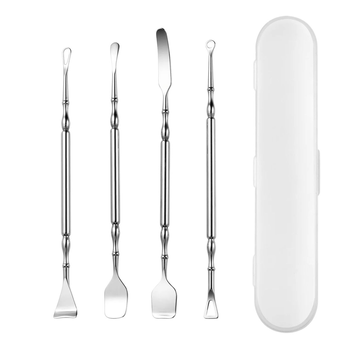 GENERICO - Removedor Extractor Espátulas Puntos Negros Espinillas Saca Comedones