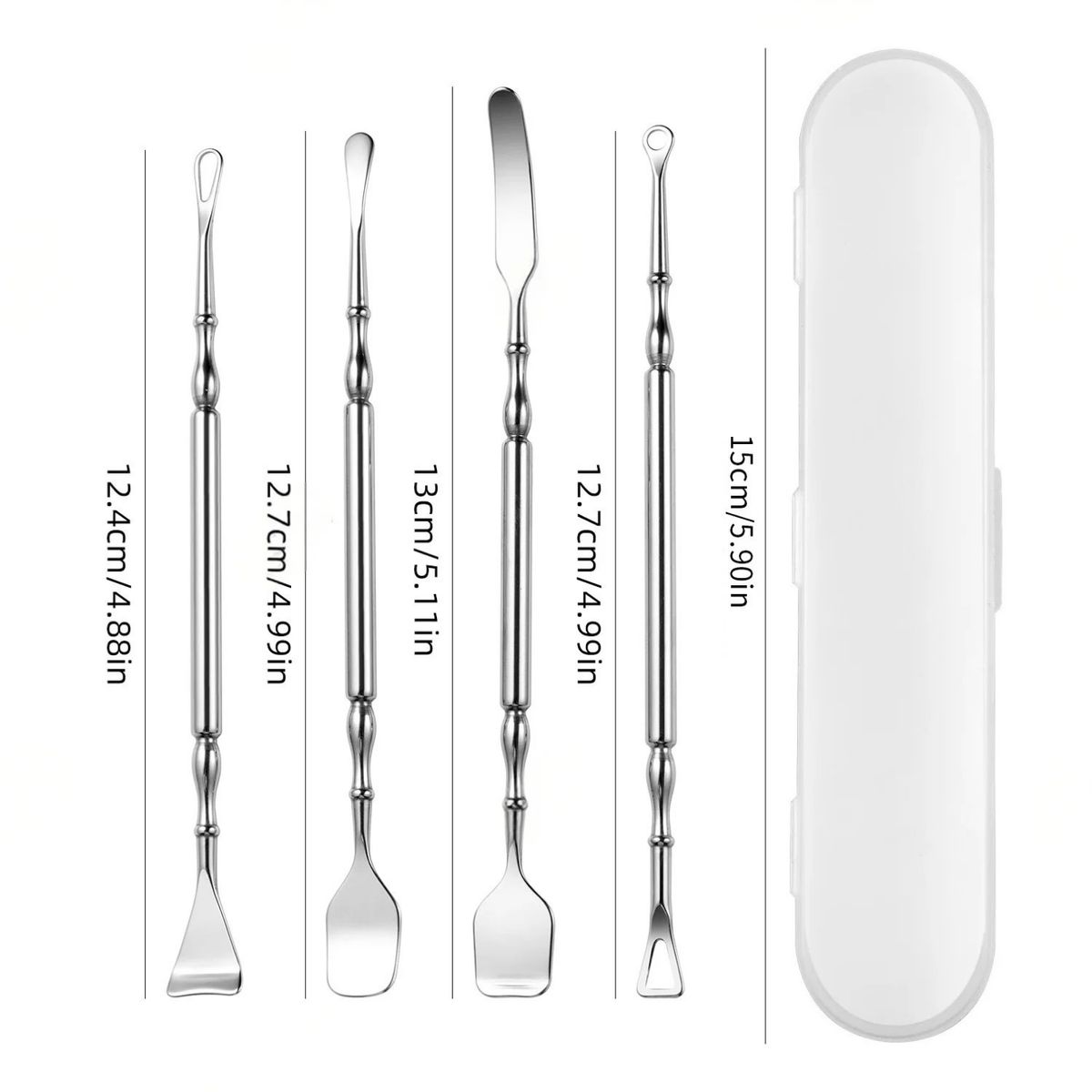 GENERICO - Removedor Extractor Espátulas Puntos Negros Espinillas Saca Comedones