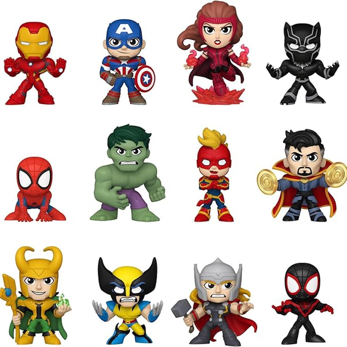 FUNKO - Funko Mystery Mini - Marvel Heroes - 1 de 12 para coleccionar - Los estilos varían