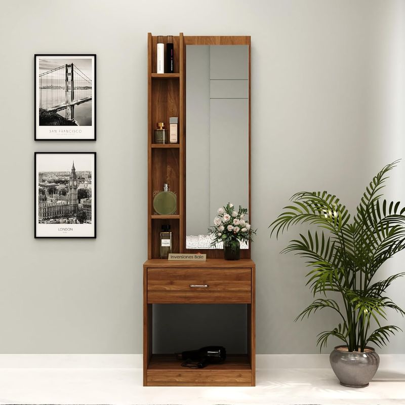 GENERICO - Tocador con espejo Moderno Volton Chiavena Amore Home