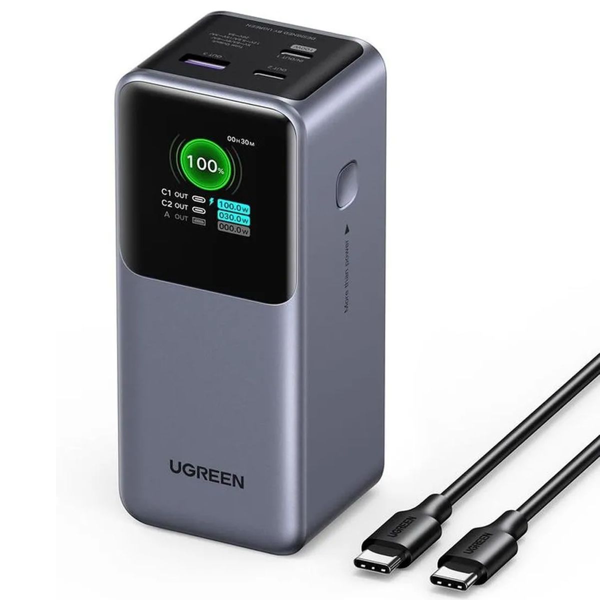 UGREEN - Power Bank Ugreen Nexode 20000Mah Carga Rapida 130W PB721