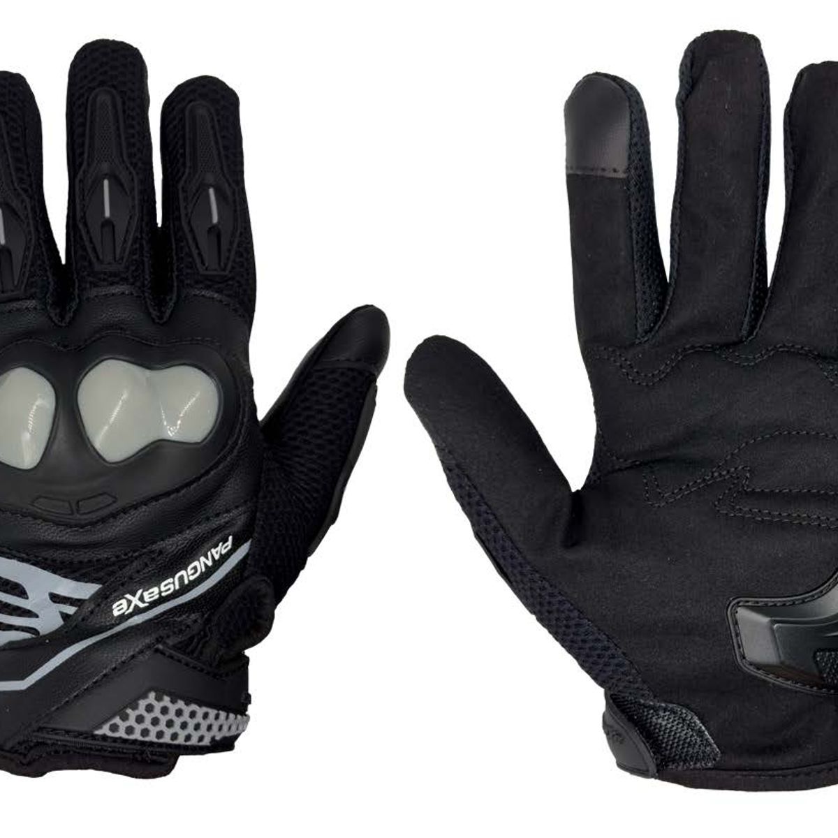 JET - Guantes Para moto  Racing Con Proteccion Dedos y Nudillos +Touch Talla XL