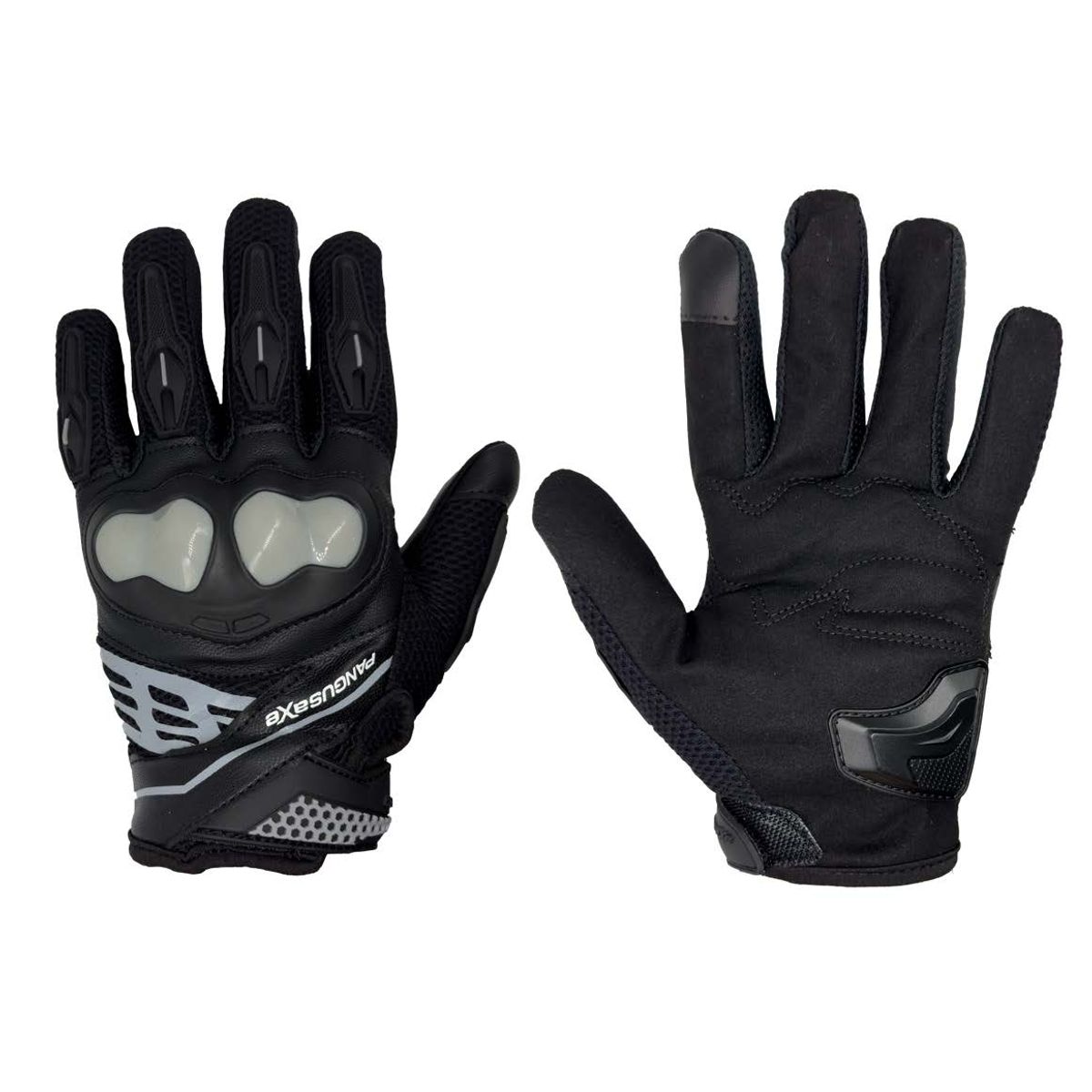 JET - Guantes Para moto  Racing Con Proteccion Dedos y Nudillos +Touch Talla XL