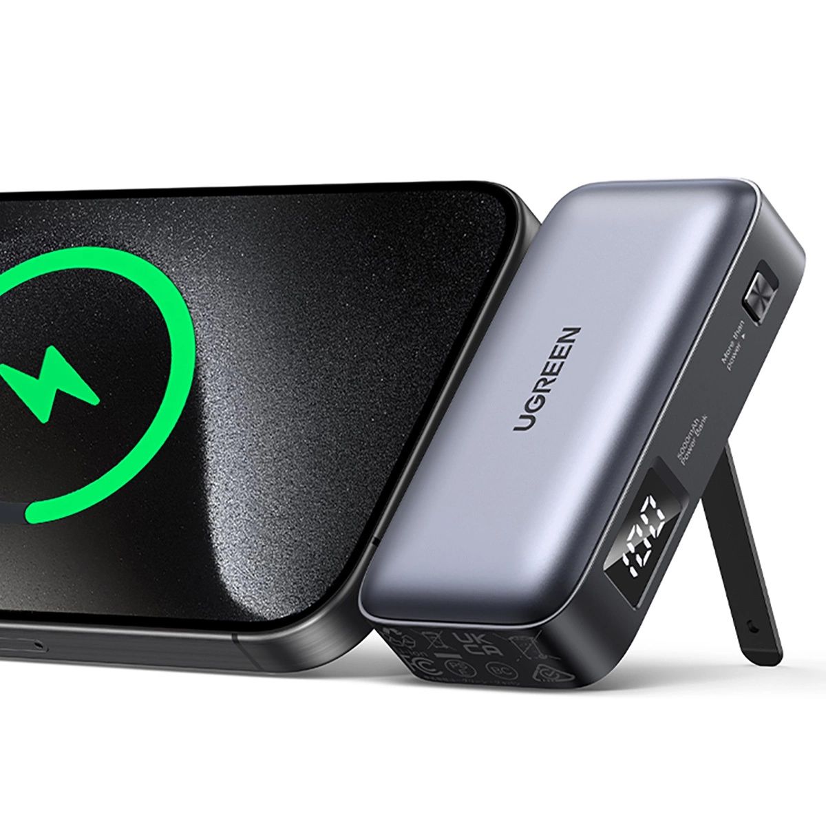 UGREEN - Ugreen Power Bank 5000mAh USB-C Pantalla LED QC 225W PB503