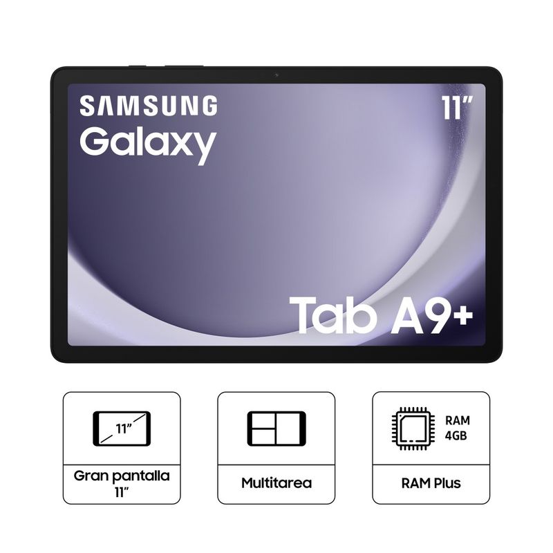 SAMSUNG - Galaxy Tab A9 Plus 4+64GB 11 Gris