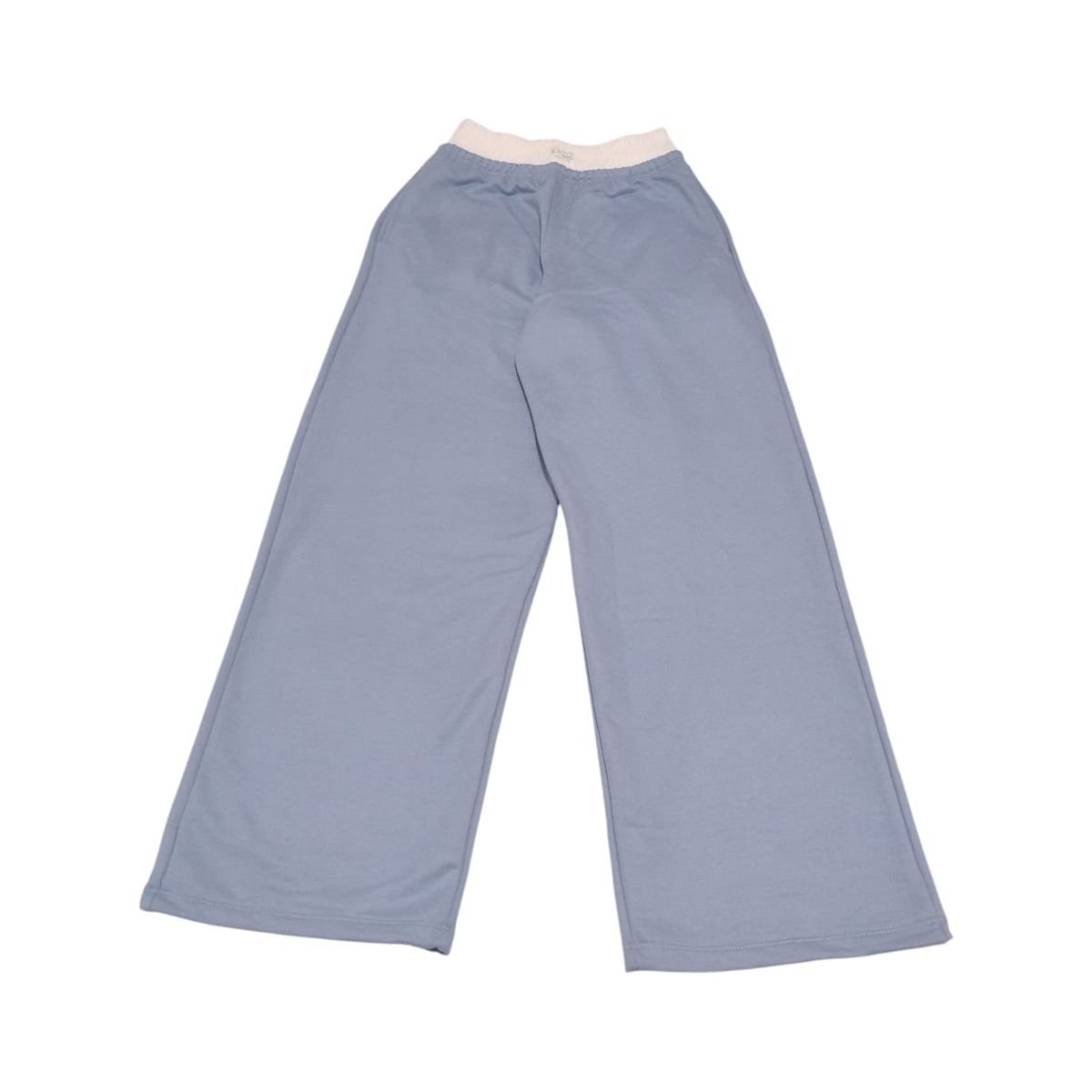 GENERICO - Pantalón palazo french terry mujer