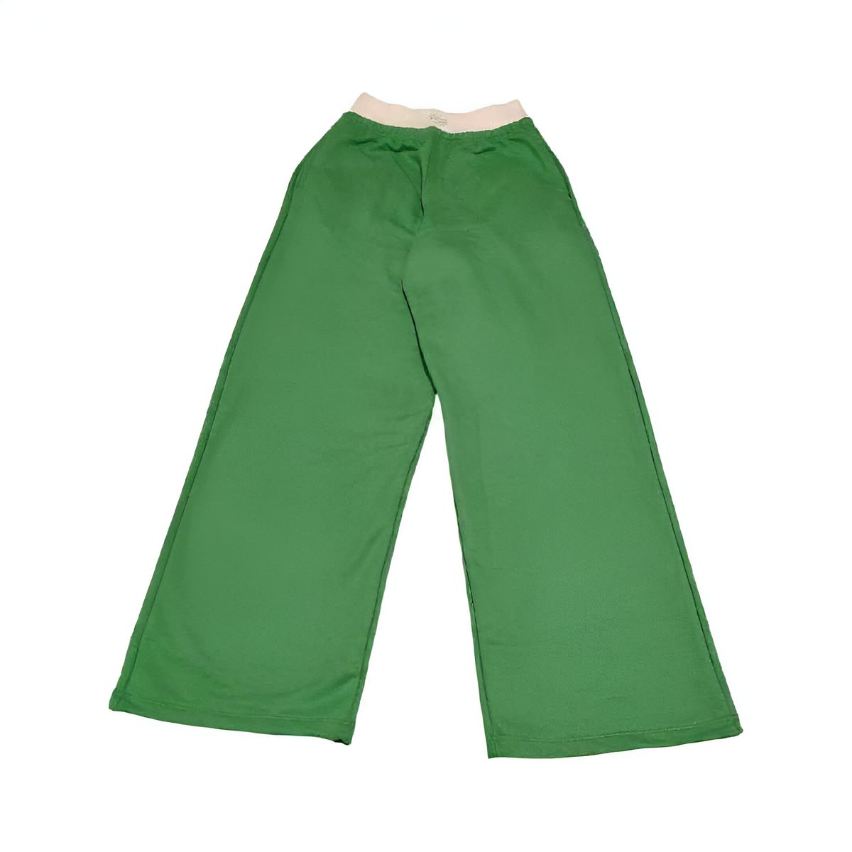 GENERICO - Pantalón palazo french terry mujer