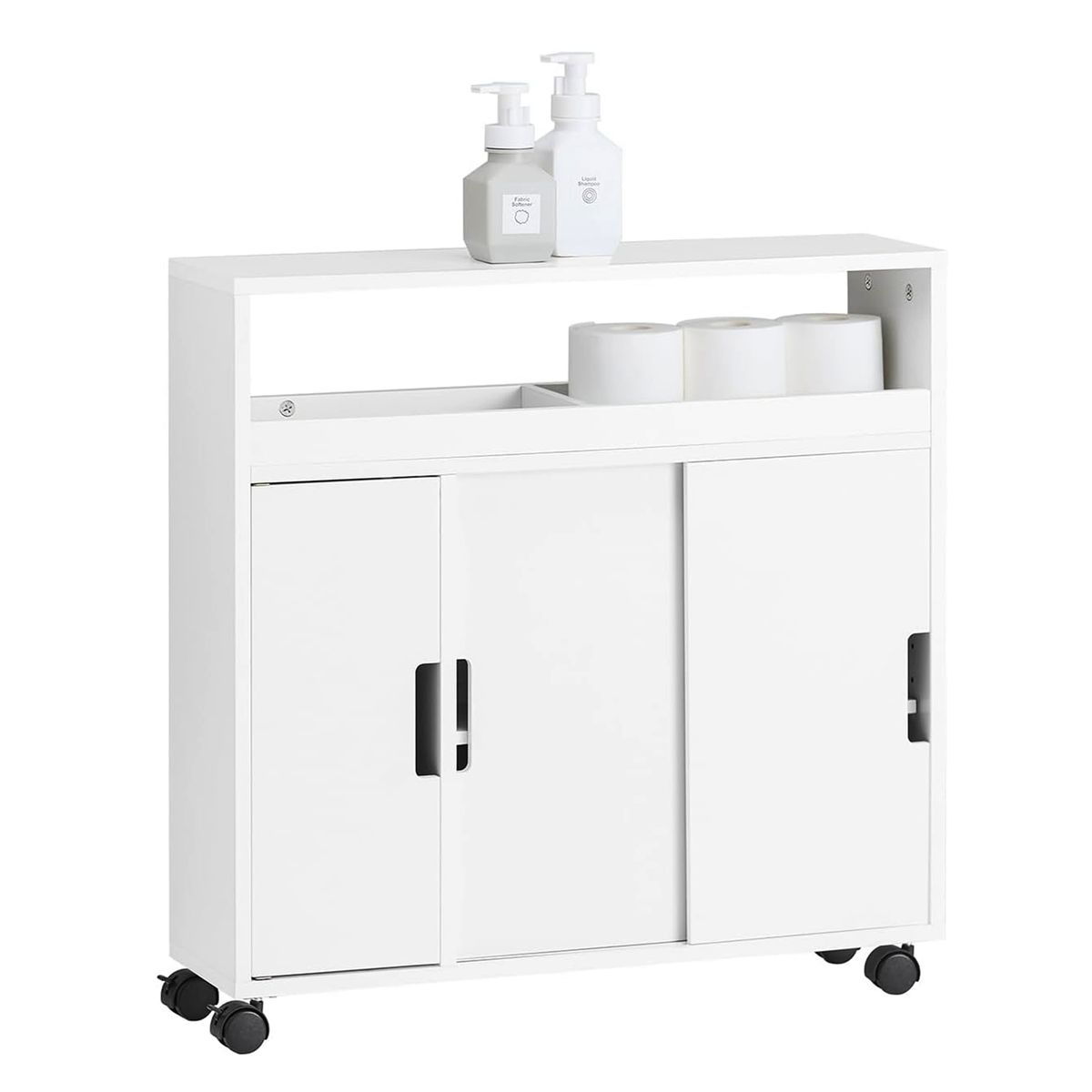 GENERICO - Mueble Multiusos con Puerta corrediza Blanco Dakota Amore Home