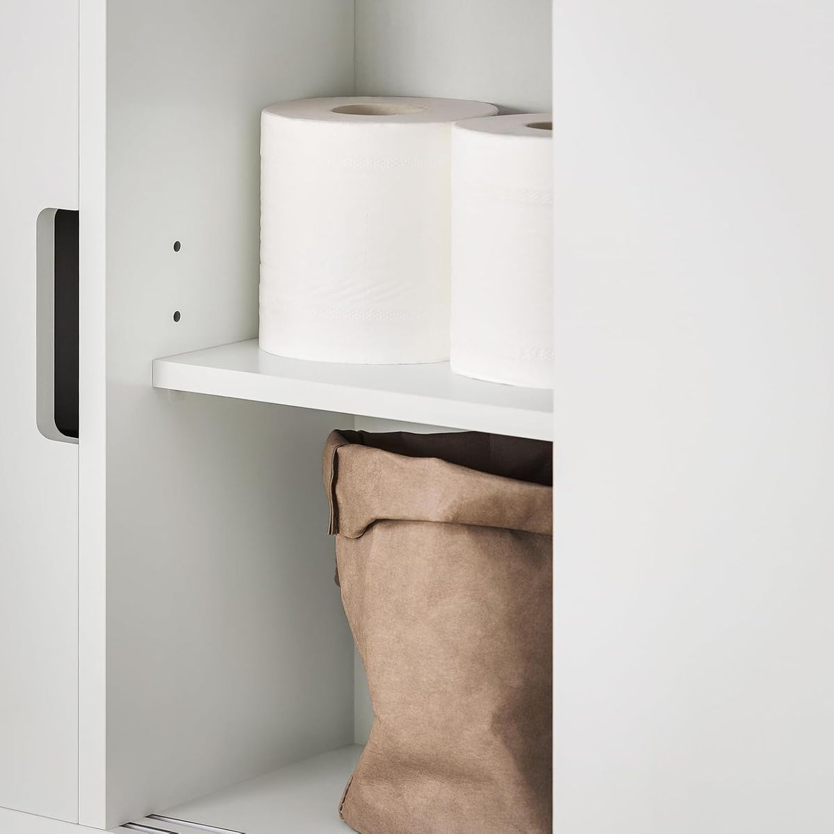 GENERICO - Mueble Multiusos con Puerta corrediza Blanco Dakota Amore Home