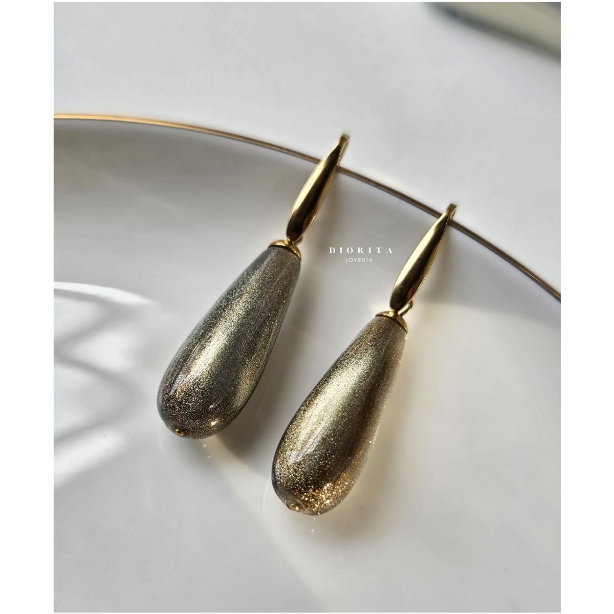 GENERICO - ARETES DE GOTA  AURORA / ELEGANTES CASUAL