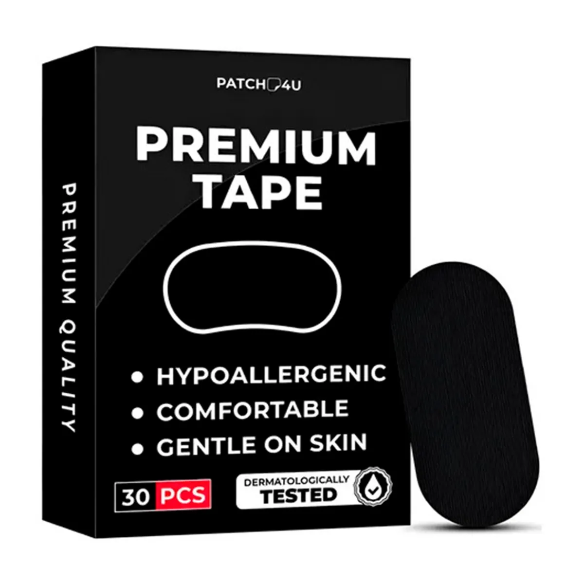 GENERICO - Parches Cintas Bucales para dormir, respiración nasal antironquidos Caja x 30 Unid.