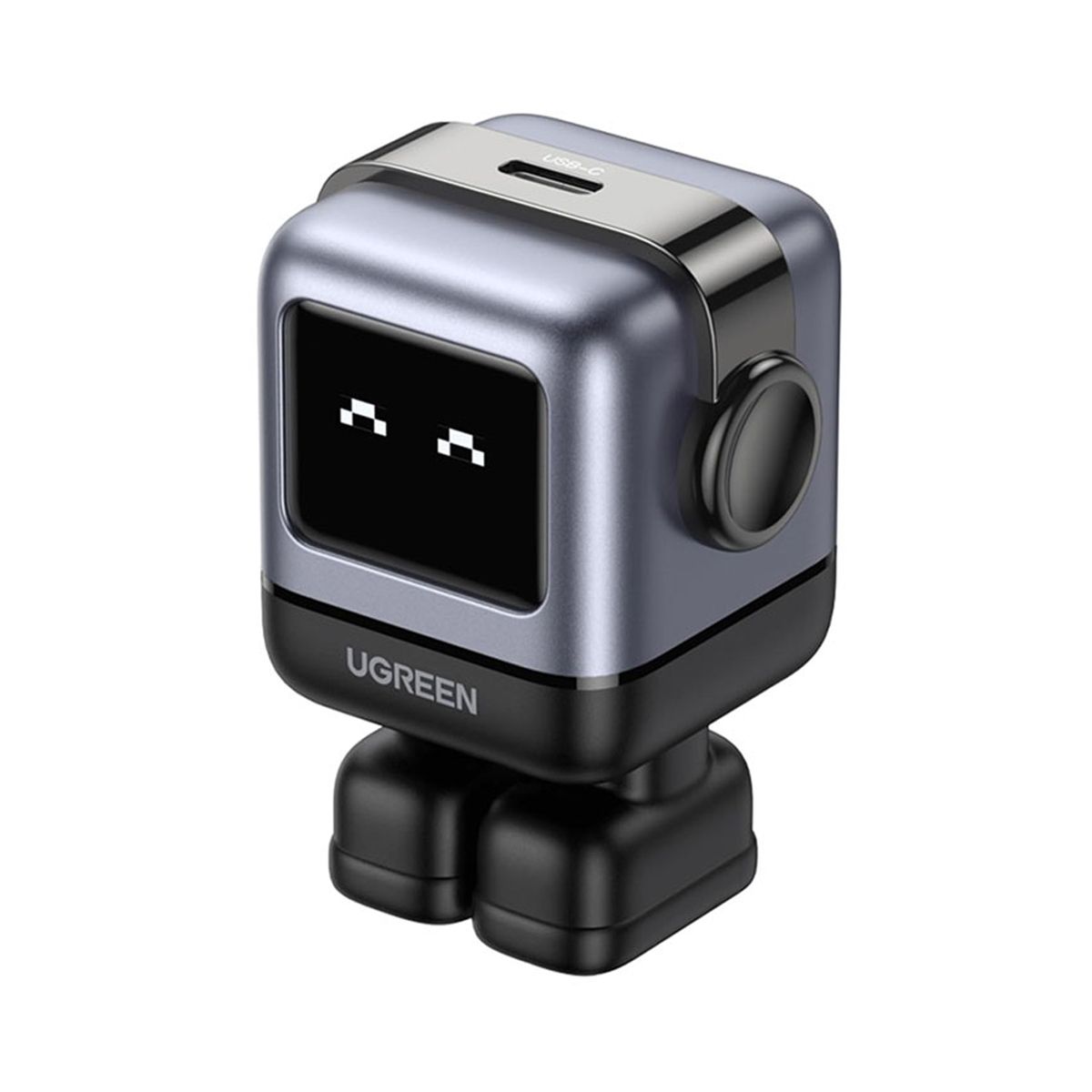 UGREEN - Ugreen Cargador Usb C 30w Robot Gan Para iPhone iPad Negro