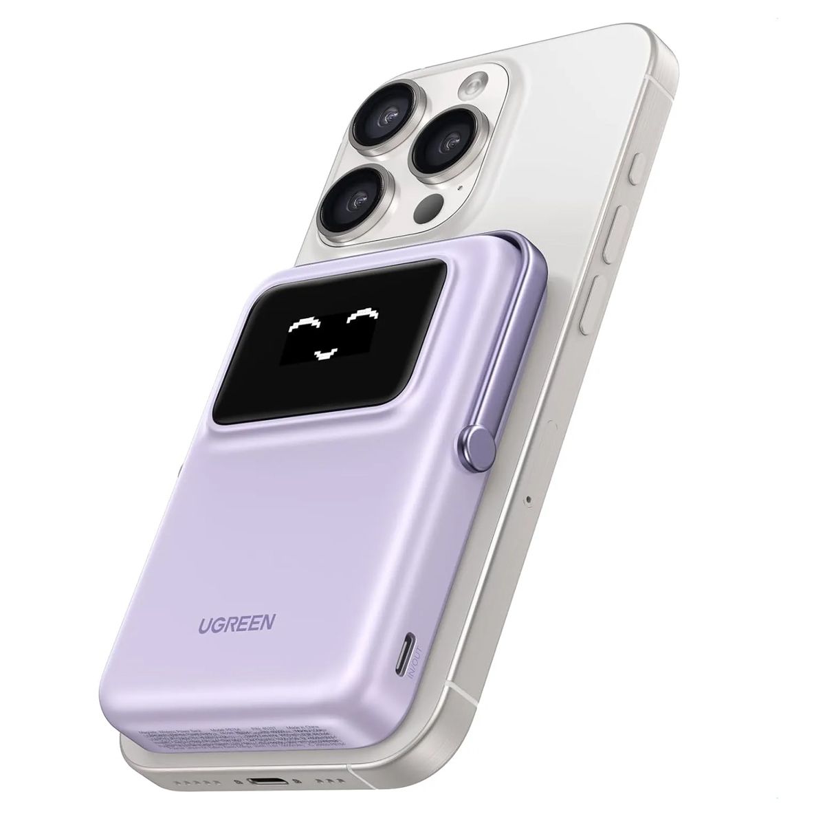 UGREEN - Power Bank Ugreen Pb572 Cargador Portátil USB-C 10000mah Lila