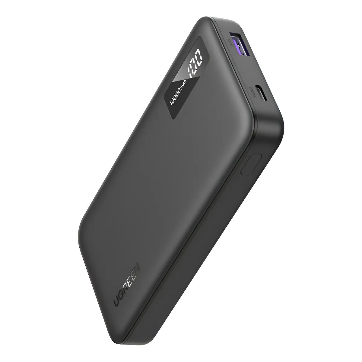 UGREEN - Power Bank Ugreen C Rapida Pantalla 10000mAh 20W Negro PB311