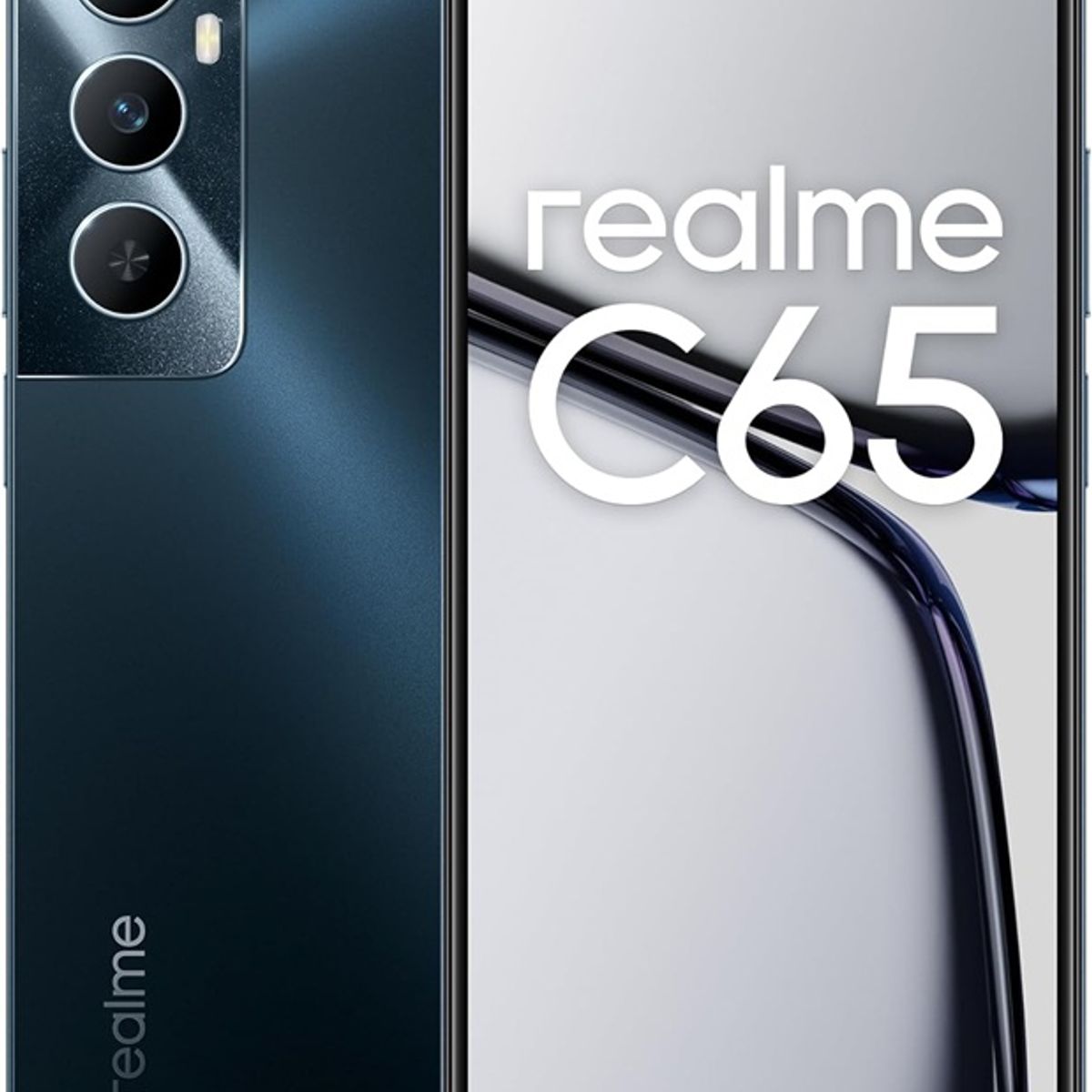 REALME - SMARTPHONE REALME C65  256GB ROM+ 16GB RAM (8GB+ 8GB Extended) / NFC/ 45W FAST CHARGE / NEGRO ESTELAR