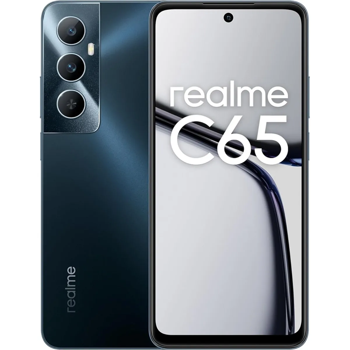 REALME - SMARTPHONE REALME C65  256GB ROM+ 16GB RAM (8GB+ 8GB Extended) / NFC/ 45W FAST CHARGE / NEGRO ESTELAR