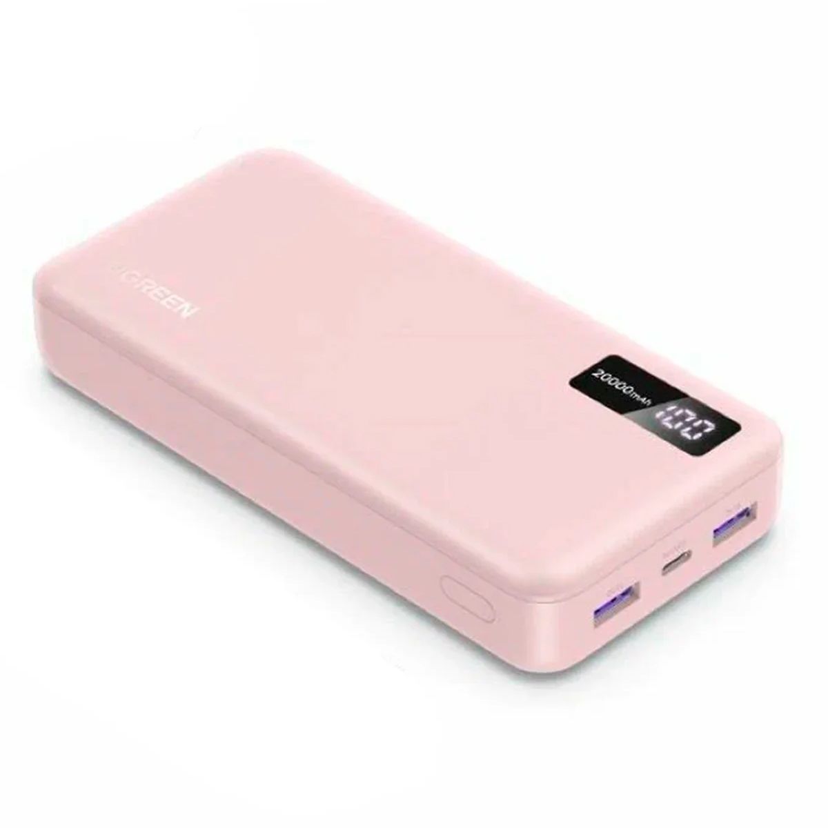 UGREEN - Power Bank UGREEN 20000mAh Carga Rapida Portatil 20W PB312 Rosa