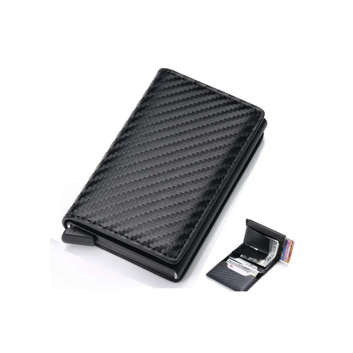 GENERICO - Billetera Tarjetero Antirrobo RFID Hombre