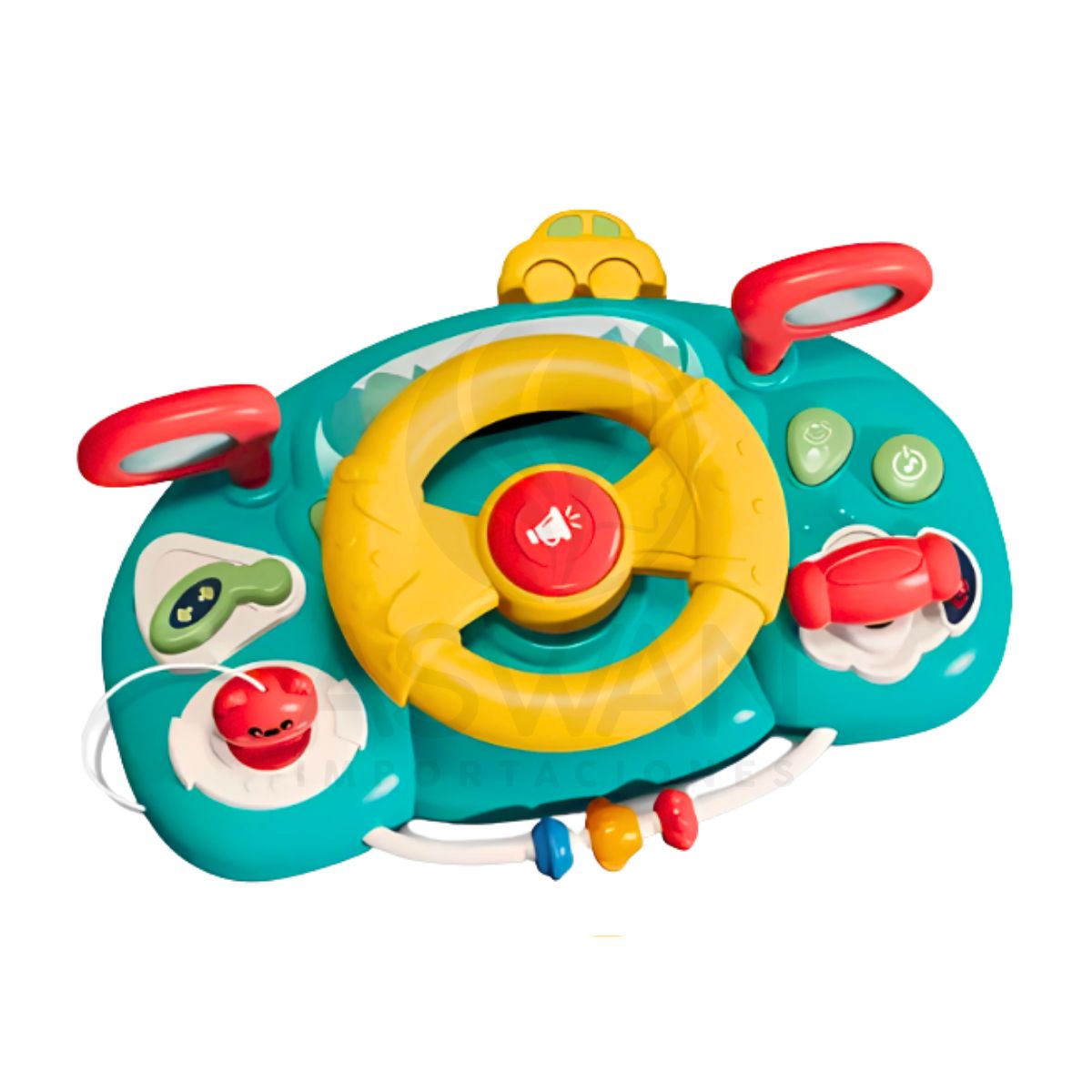 GENERICO - Timón Didáctico Driving Toy Verde