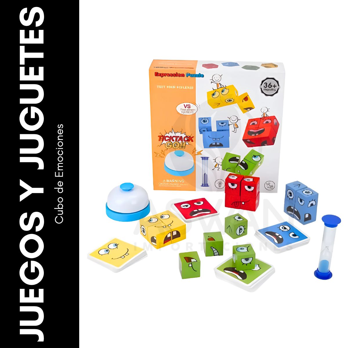 GENERICO - Cubo de Emociones Didáctico