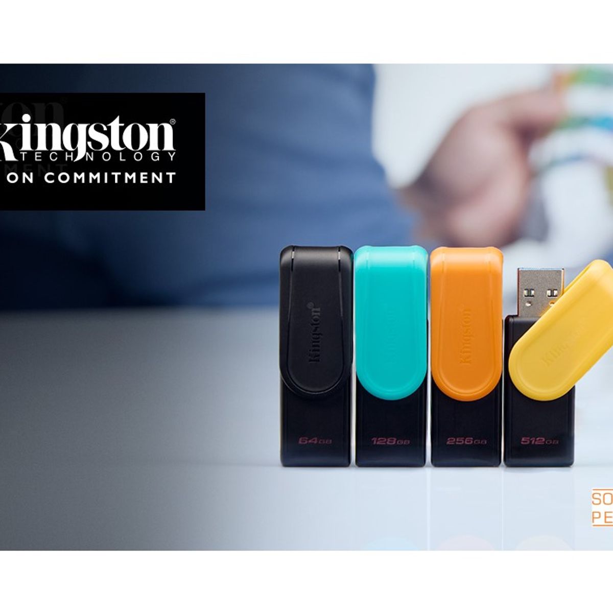 KINGSTON - Memoria Usb Kingston - 64gb Usb-A 3.2 - Original Sellado