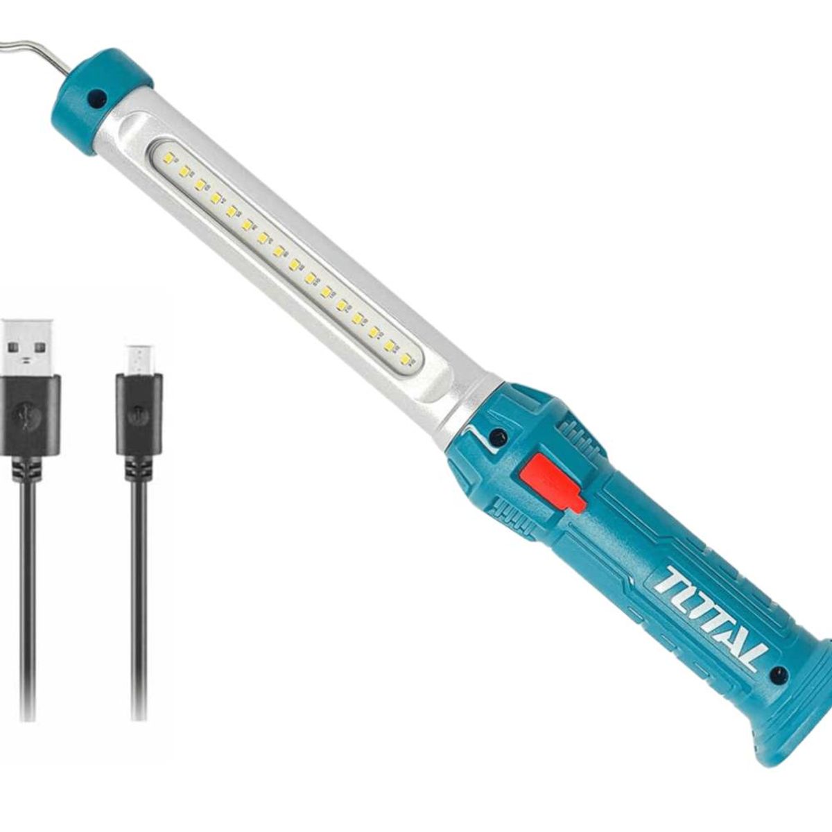 TOTAL TOOLS - Lampara linterna de mano a bateria 36v total - MEGA IMPORT