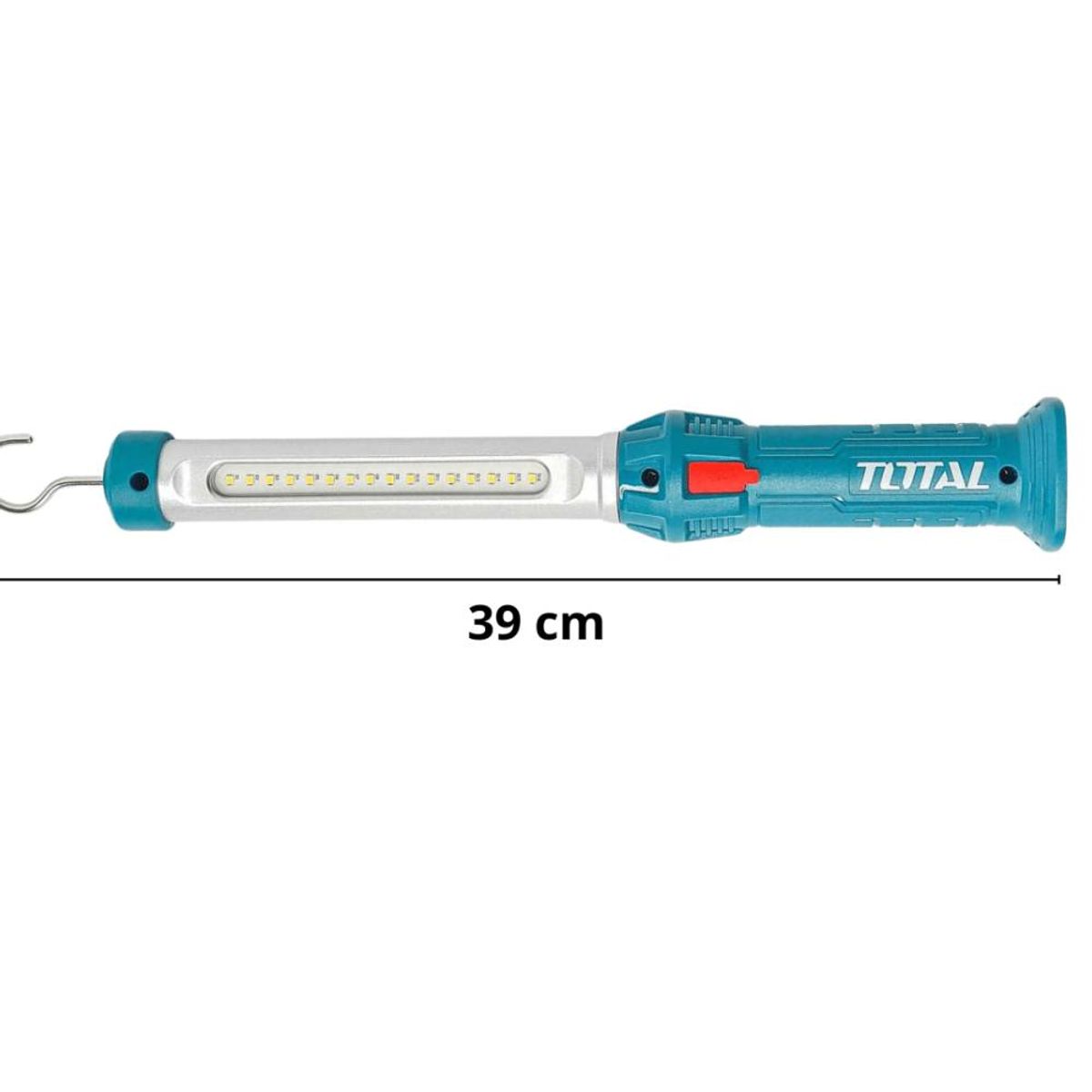 TOTAL TOOLS - Lampara linterna de mano a bateria 36v total - MEGA IMPORT