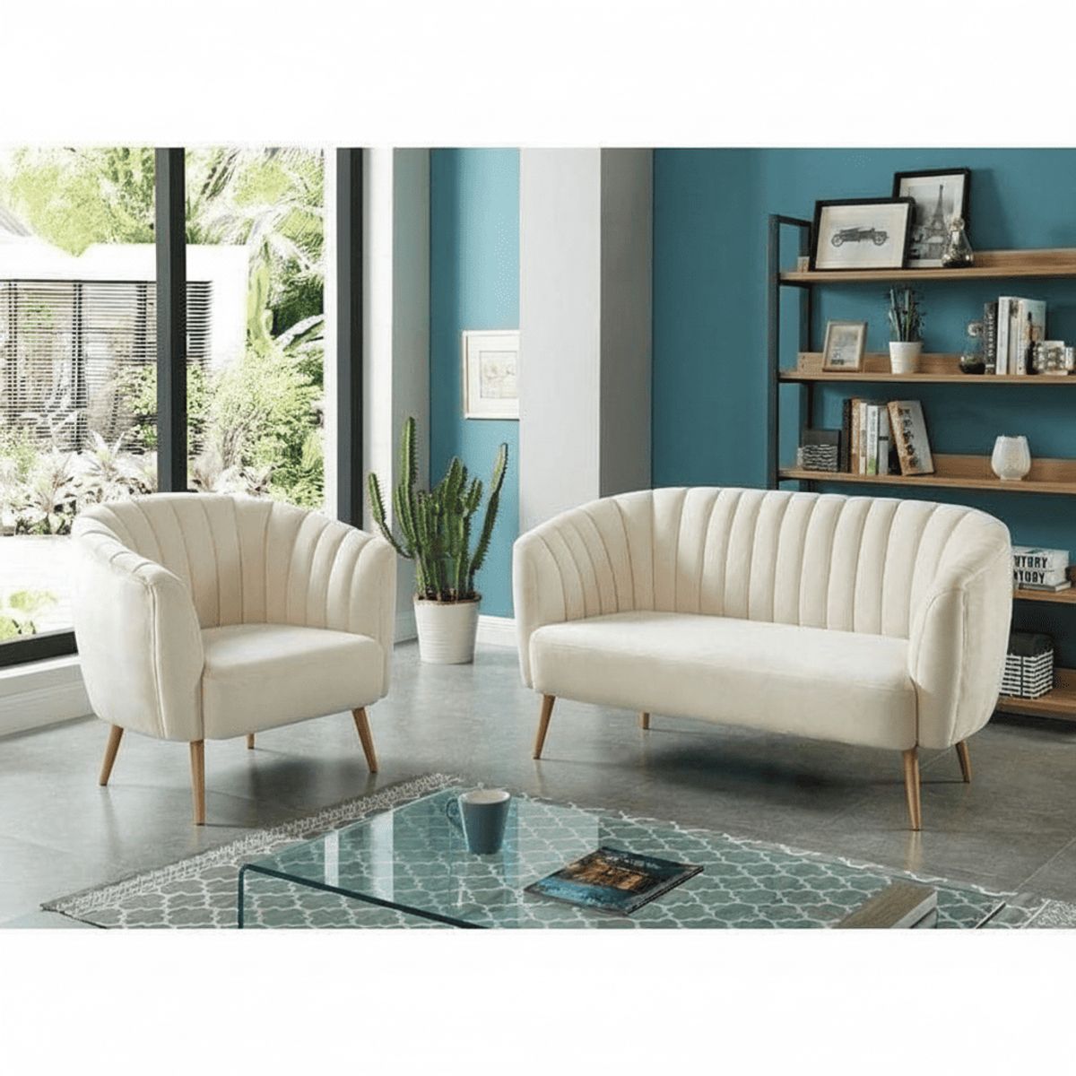 GENERICO - SOFÁ 2,1 CUERPOS COBAL