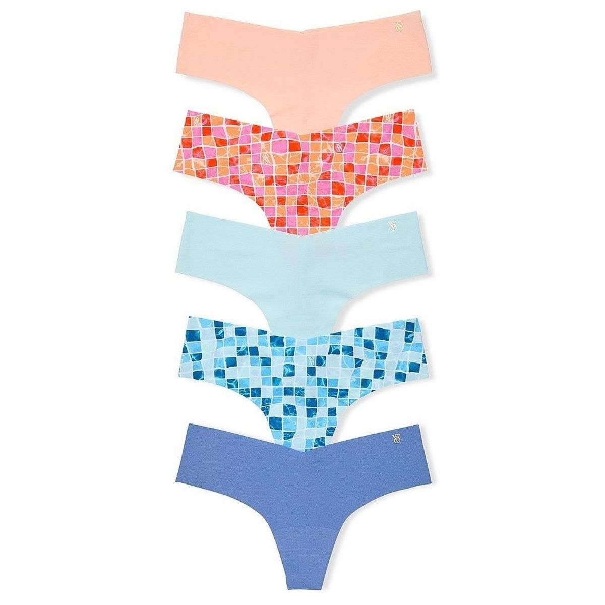 VICTORIA'S SECRET - Calzon Hilo Invisible Set 5 unidades victorias secret